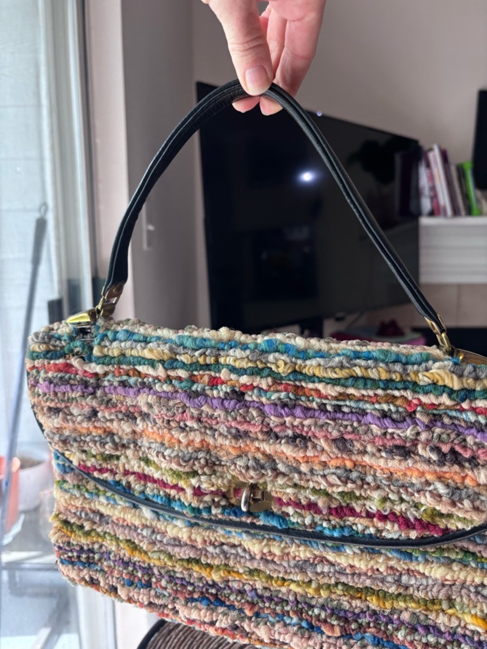 Vintage clutch/shoulder bag